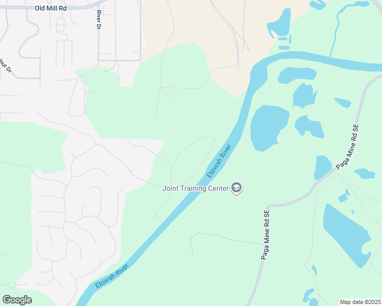 map of restaurants, bars, coffee shops, grocery stores, and more near 43 Galway Drive in Cartersville