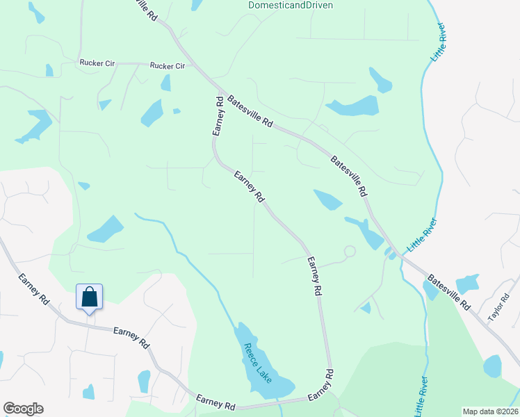 map of restaurants, bars, coffee shops, grocery stores, and more near 1401 Silver Fox Run in Woodstock