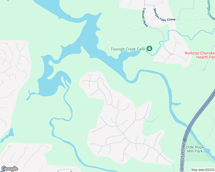 map of restaurants, bars, coffee shops, grocery stores, and more near 136 Wallnut Hall Circle in Woodstock