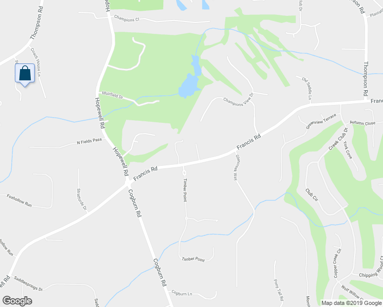 map of restaurants, bars, coffee shops, grocery stores, and more near 110 Roxbury Row in Milton