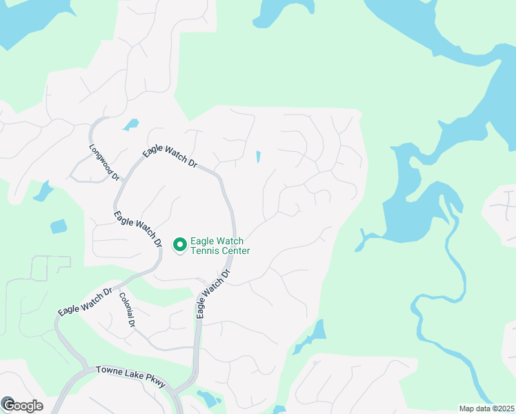 map of restaurants, bars, coffee shops, grocery stores, and more near 3107 Sandhurst Drive in Woodstock