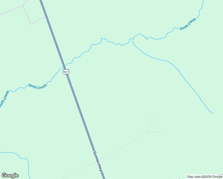 map of restaurants, bars, coffee shops, grocery stores, and more near U.S. 521 in Rembert