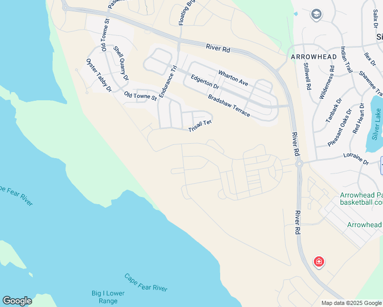 map of restaurants, bars, coffee shops, grocery stores, and more near 1368 Trisail Terrace in Wilmington