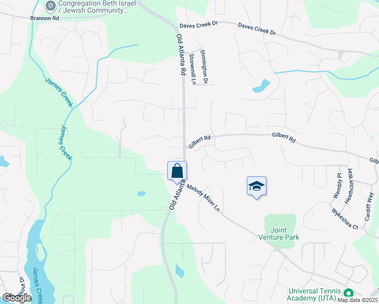 map of restaurants, bars, coffee shops, grocery stores, and more near 2165 Dunbarton Crest in Cumming