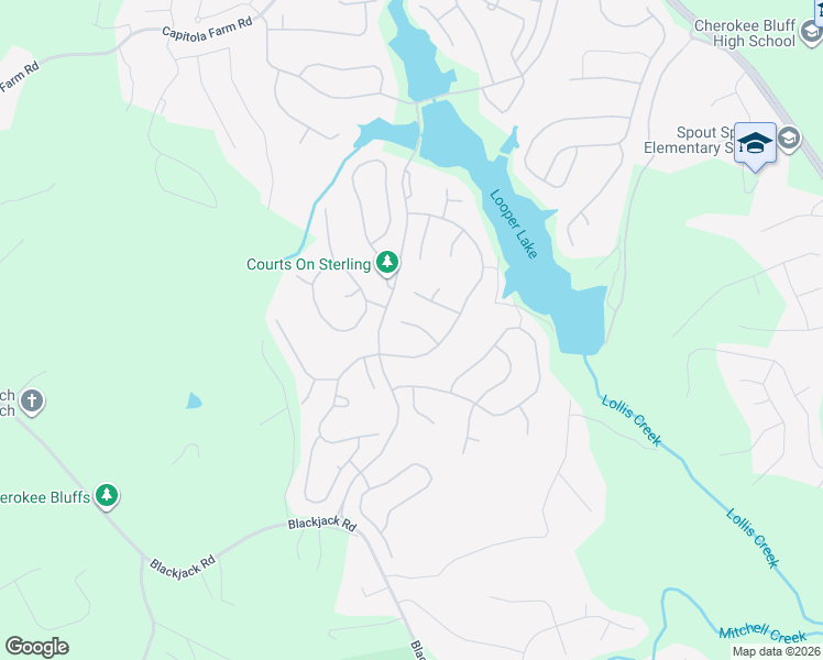 map of restaurants, bars, coffee shops, grocery stores, and more near 7413 Vintage Drive in Flowery Branch