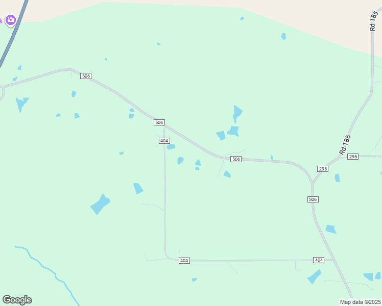 map of restaurants, bars, coffee shops, grocery stores, and more near 373 County Road 506 in Shannon