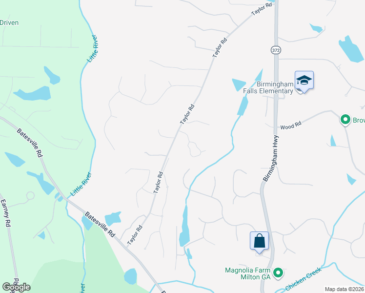 map of restaurants, bars, coffee shops, grocery stores, and more near 335 Marshalls Cove in Alpharetta