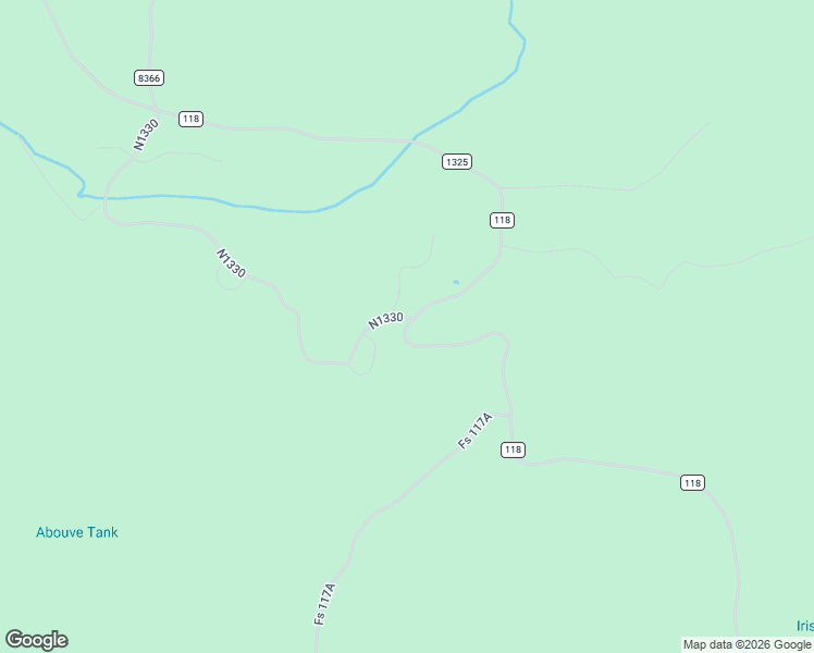 map of restaurants, bars, coffee shops, grocery stores, and more near Forest Service Road 118 in Apache County