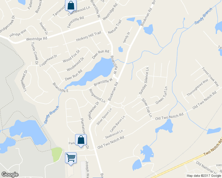 map of restaurants, bars, coffee shops, grocery stores, and more near 1017 Bookman Road in Elgin