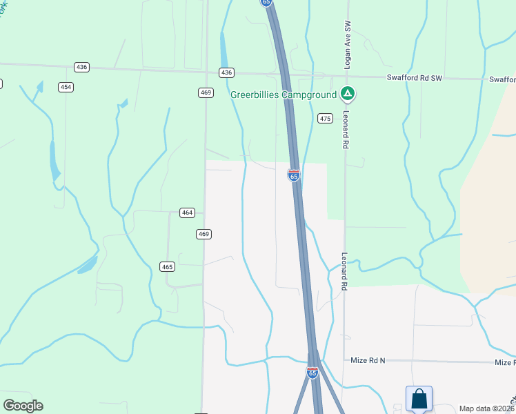 map of restaurants, bars, coffee shops, grocery stores, and more near 490 Ryan Road in Good Hope