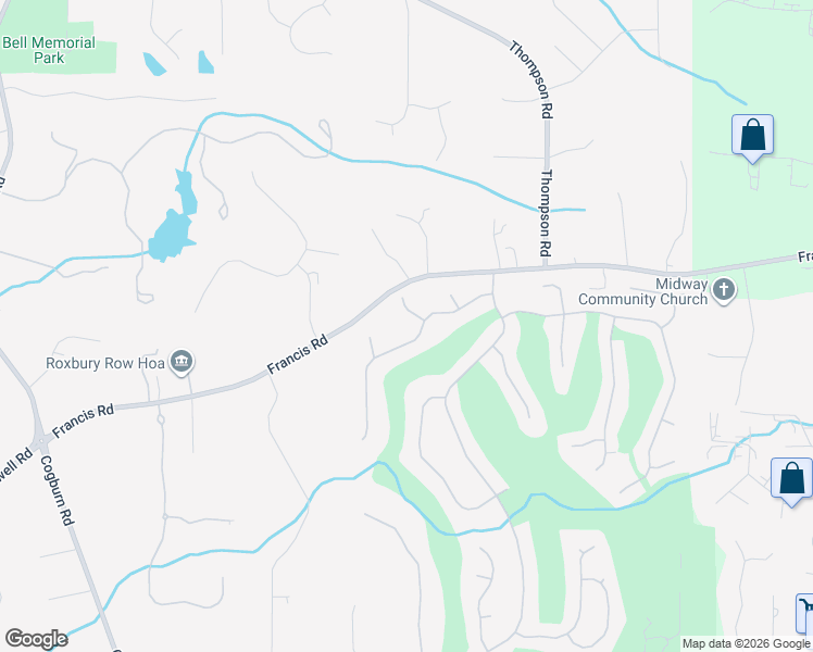 map of restaurants, bars, coffee shops, grocery stores, and more near 200 Bunker Court in Alpharetta