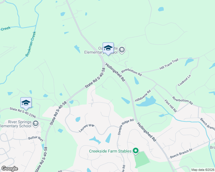 map of restaurants, bars, coffee shops, grocery stores, and more near 272 Canterwood Road in Irmo