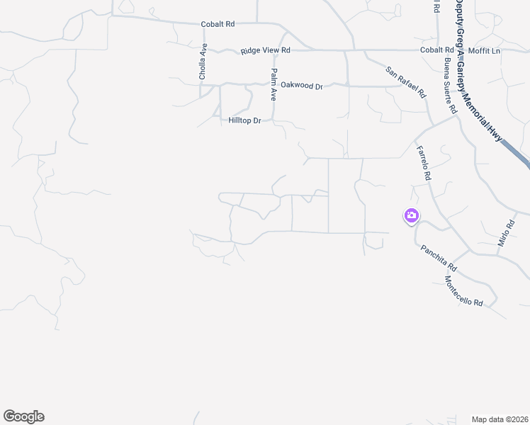 map of restaurants, bars, coffee shops, grocery stores, and more near 56525 Nelson Ave in Yucca Valley