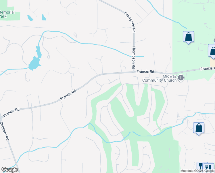 map of restaurants, bars, coffee shops, grocery stores, and more near 550 Greenview Terrace in Milton