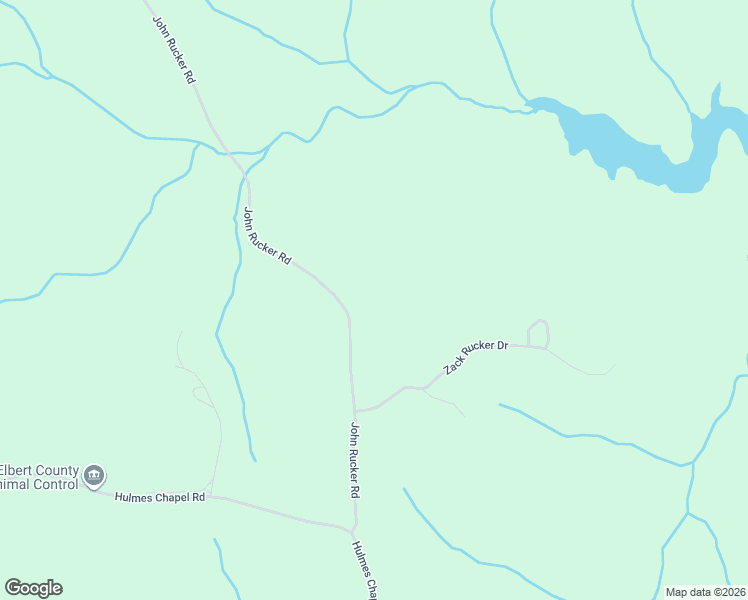 map of restaurants, bars, coffee shops, grocery stores, and more near 1410 John Rucker Road in Elberton