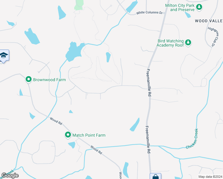 map of restaurants, bars, coffee shops, grocery stores, and more near 1435 Rolling Links Drive in Alpharetta