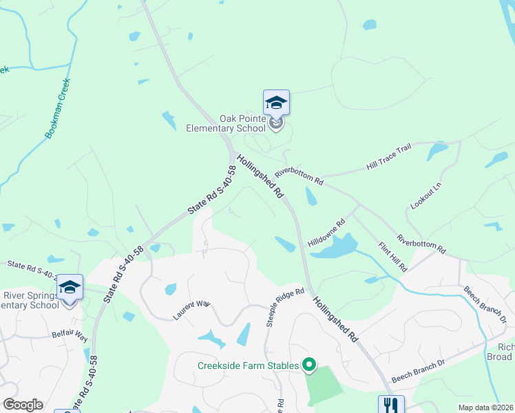 map of restaurants, bars, coffee shops, grocery stores, and more near 272 Canterwood Road in Irmo