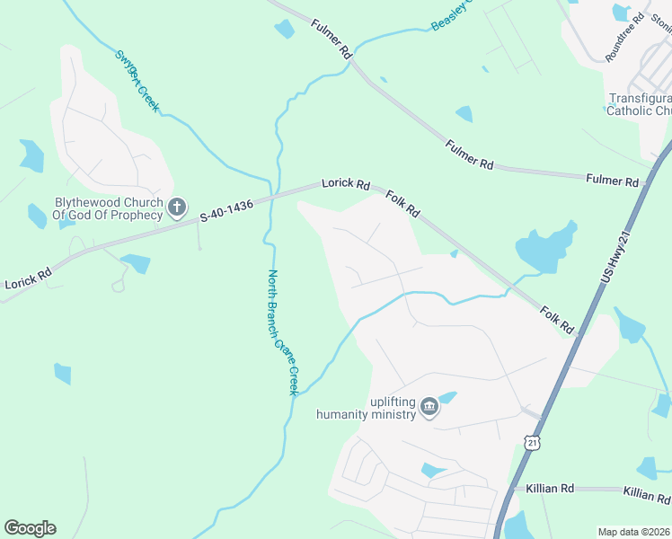 map of restaurants, bars, coffee shops, grocery stores, and more near 13 Cedar Edge Court in Columbia