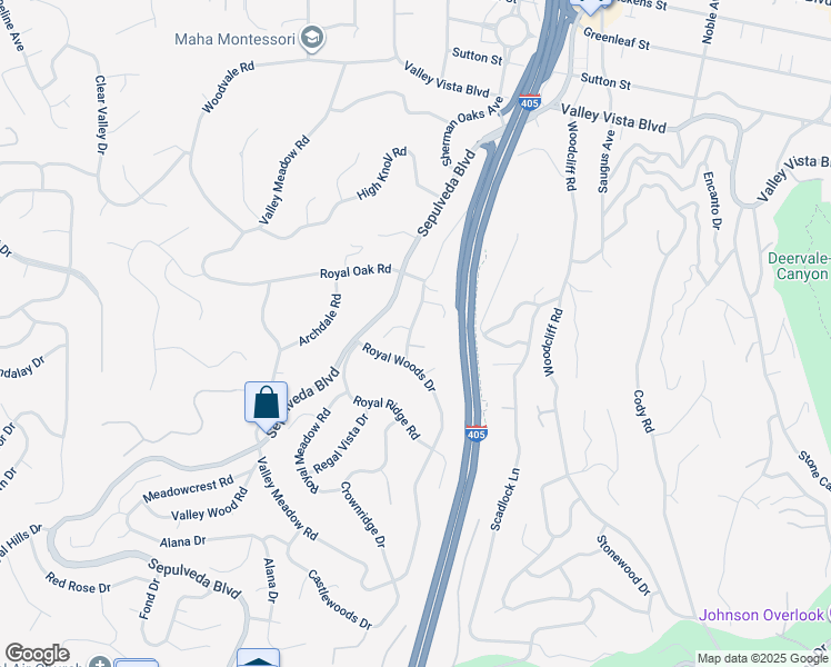 map of restaurants, bars, coffee shops, grocery stores, and more near 3914 Woodfield Drive in Los Angeles