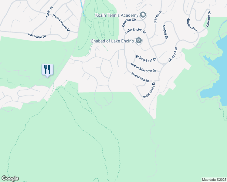 map of restaurants, bars, coffee shops, grocery stores, and more near 3900 Hilton Head Way in Los Angeles