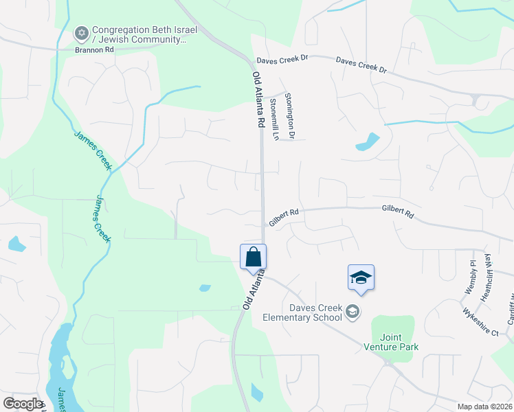 map of restaurants, bars, coffee shops, grocery stores, and more near 1815 Westwind Drive in Cumming