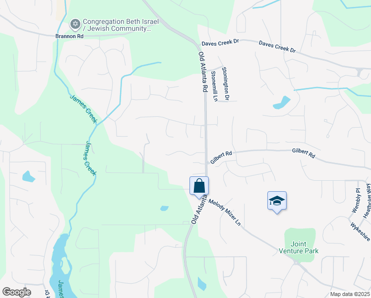 map of restaurants, bars, coffee shops, grocery stores, and more near 1850 Westwind Drive in Cumming