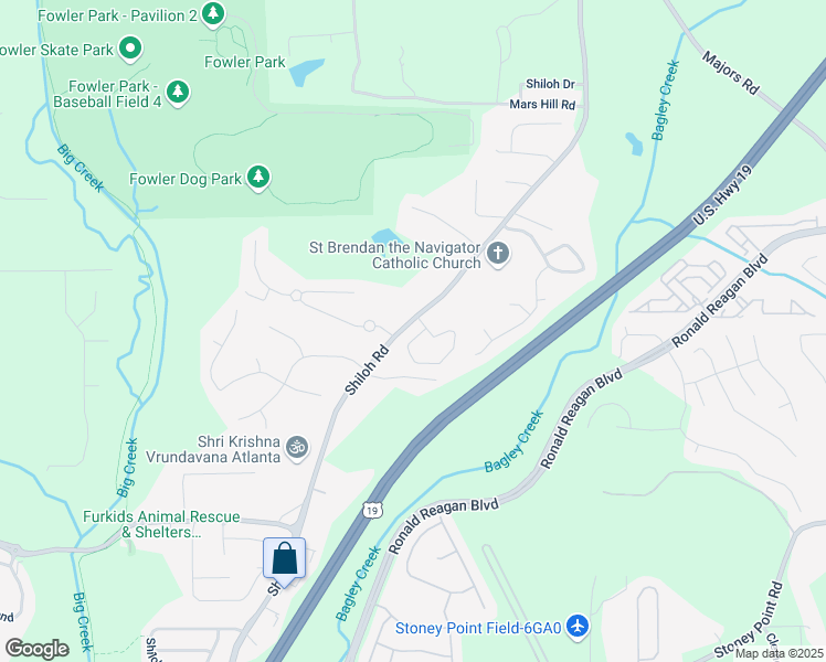 map of restaurants, bars, coffee shops, grocery stores, and more near 4985 Maristone Landing Way in Cumming