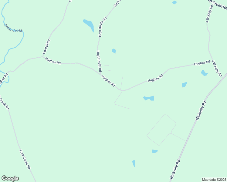 map of restaurants, bars, coffee shops, grocery stores, and more near 2607 Hughes Road in Bowman