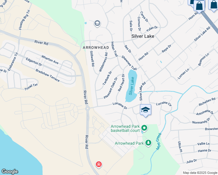 map of restaurants, bars, coffee shops, grocery stores, and more near 4937 Pleasant Oaks Drive in Wilmington