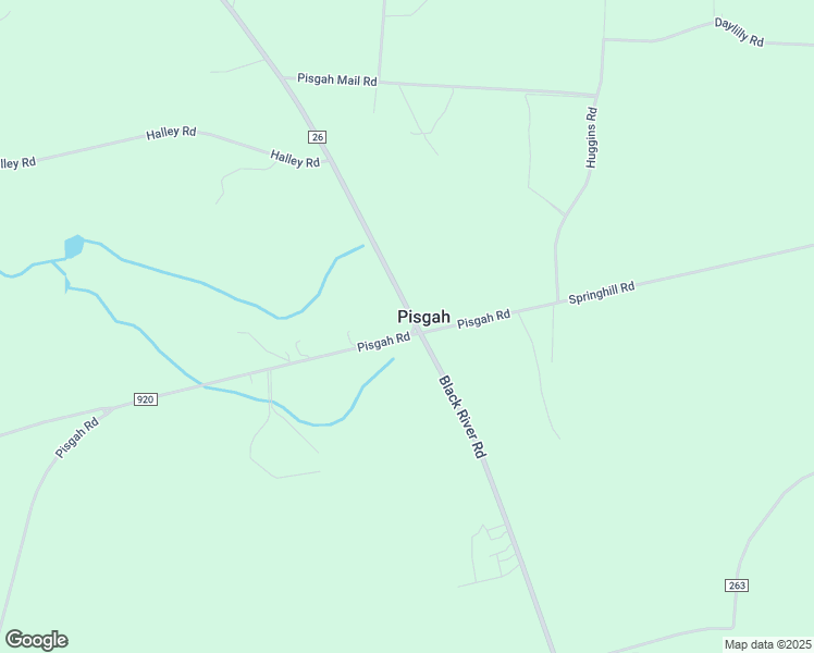 map of restaurants, bars, coffee shops, grocery stores, and more near 5325 Pisgah Road in Rembert