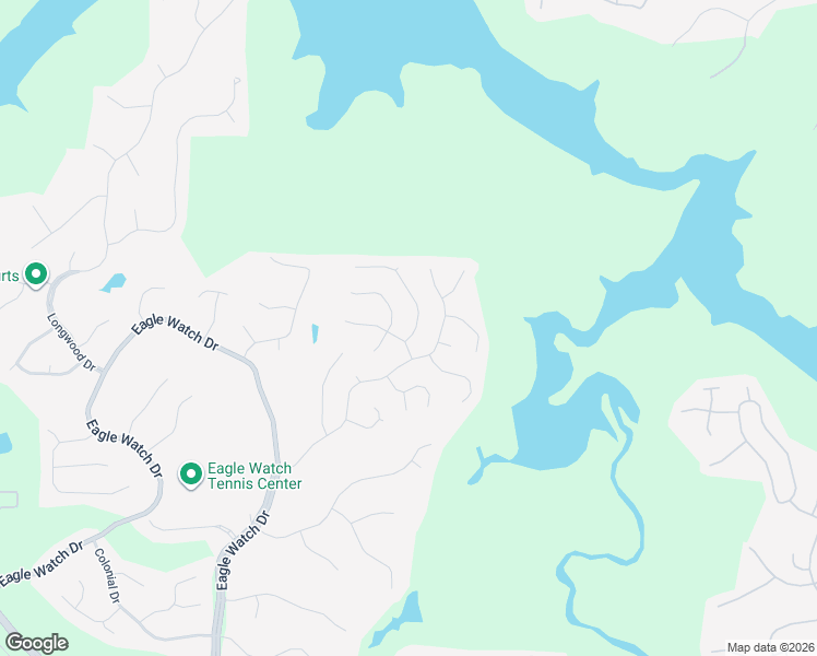 map of restaurants, bars, coffee shops, grocery stores, and more near 4103 Huntcliff Drive in Woodstock