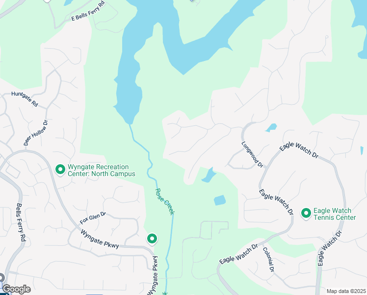 map of restaurants, bars, coffee shops, grocery stores, and more near 1514 Maplewood Court in Woodstock