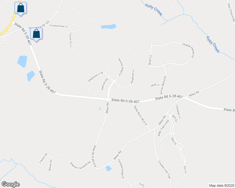 map of restaurants, bars, coffee shops, grocery stores, and more near 13 Templand Court in Elgin