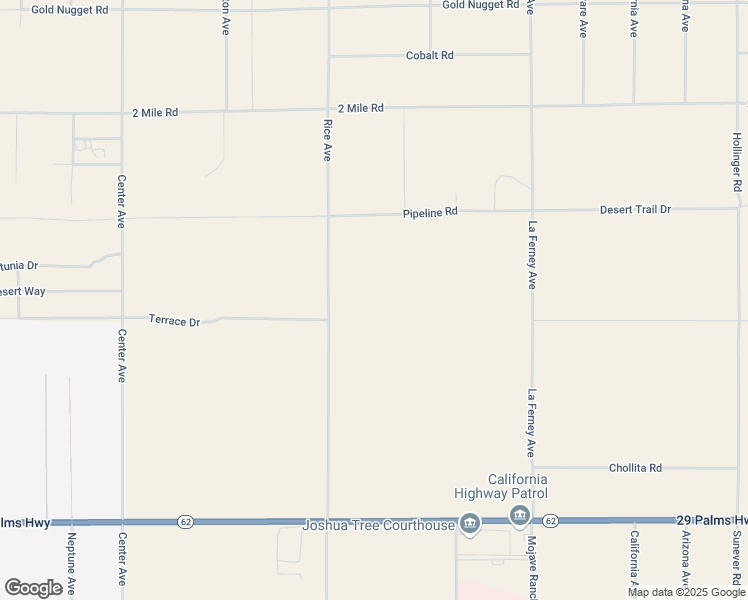 map of restaurants, bars, coffee shops, grocery stores, and more near Rice Avenue in San Bernardino County