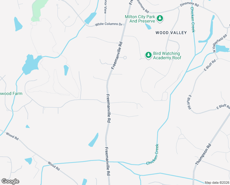 map of restaurants, bars, coffee shops, grocery stores, and more near 14855 Freemanville Road in Alpharetta