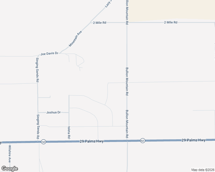 map of restaurants, bars, coffee shops, grocery stores, and more near 6229 Tapia Road in Twentynine Palms