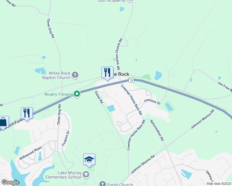 2101 Dutch Fork Road, Chapin SC Walk Score
