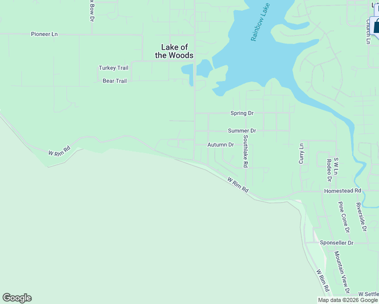 map of restaurants, bars, coffee shops, grocery stores, and more near 328 Larson Road in Navajo County