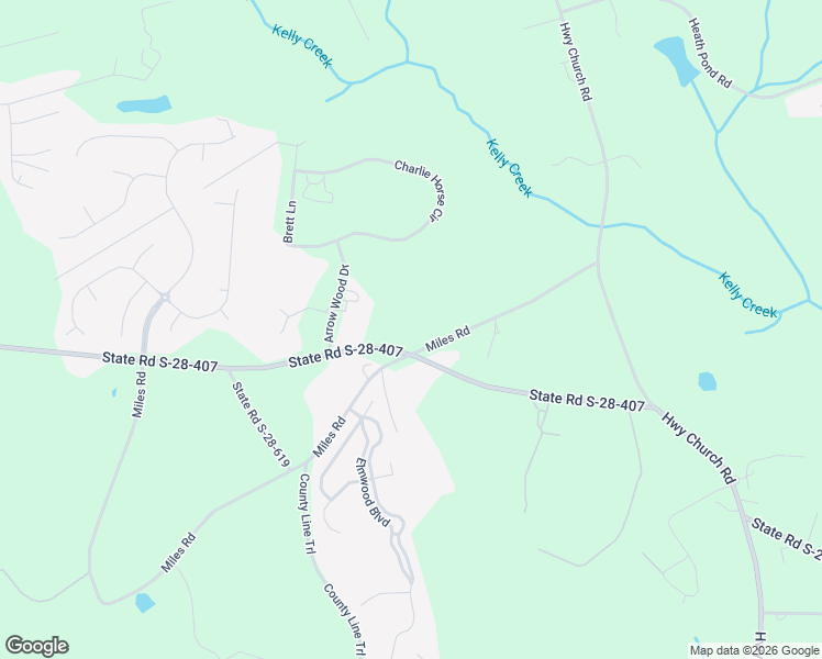 map of restaurants, bars, coffee shops, grocery stores, and more near 2668 State Road S-28-407 in Elgin