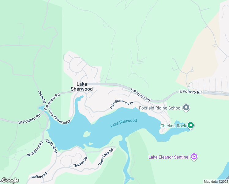 map of restaurants, bars, coffee shops, grocery stores, and more near 490 Ravensbury Street in Lake Sherwood