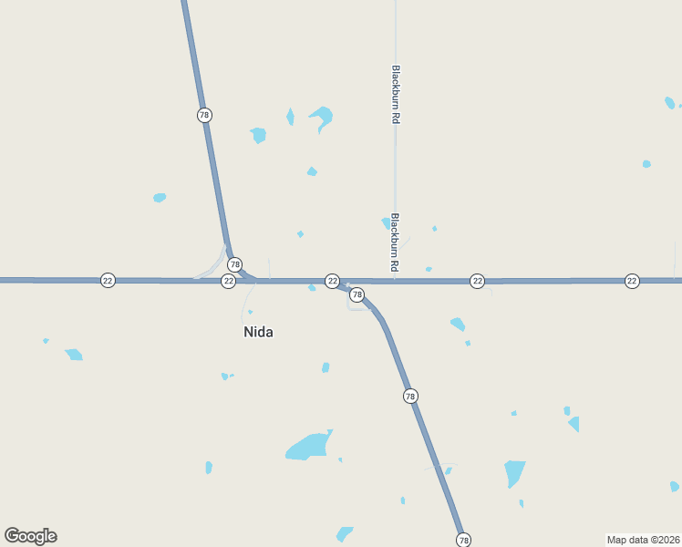 map of restaurants, bars, coffee shops, grocery stores, and more near 16001-16083 Oklahoma 78 in Kenefic