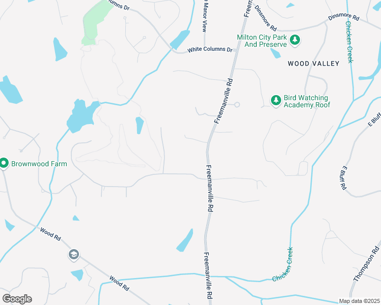 map of restaurants, bars, coffee shops, grocery stores, and more near 14880 Freemanville Road in Alpharetta