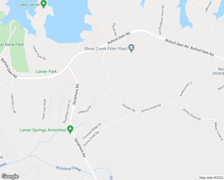 map of restaurants, bars, coffee shops, grocery stores, and more near 6241 Stewart Ridge Drive in Buford