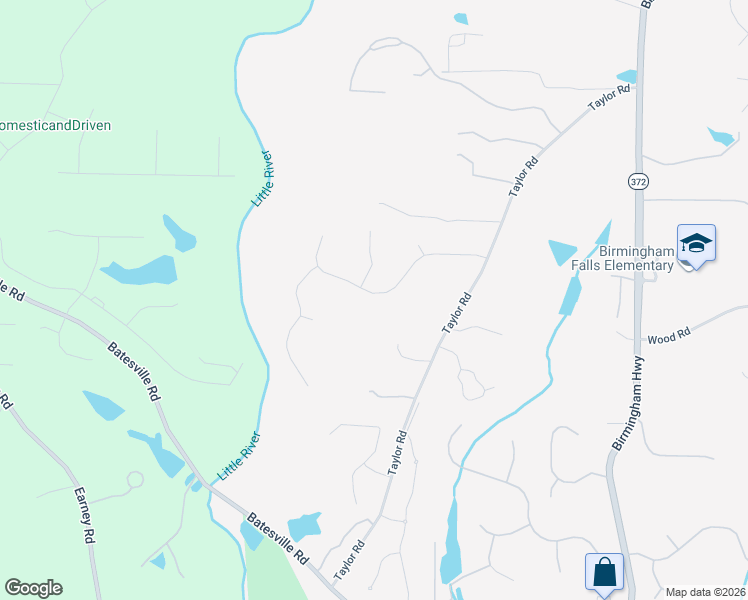 map of restaurants, bars, coffee shops, grocery stores, and more near 353 Taylor Glen Drive in Alpharetta