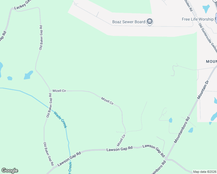 map of restaurants, bars, coffee shops, grocery stores, and more near in Boaz