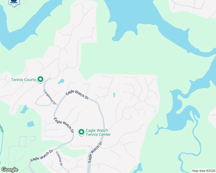 map of restaurants, bars, coffee shops, grocery stores, and more near 717 Whisper Wind Court in Woodstock