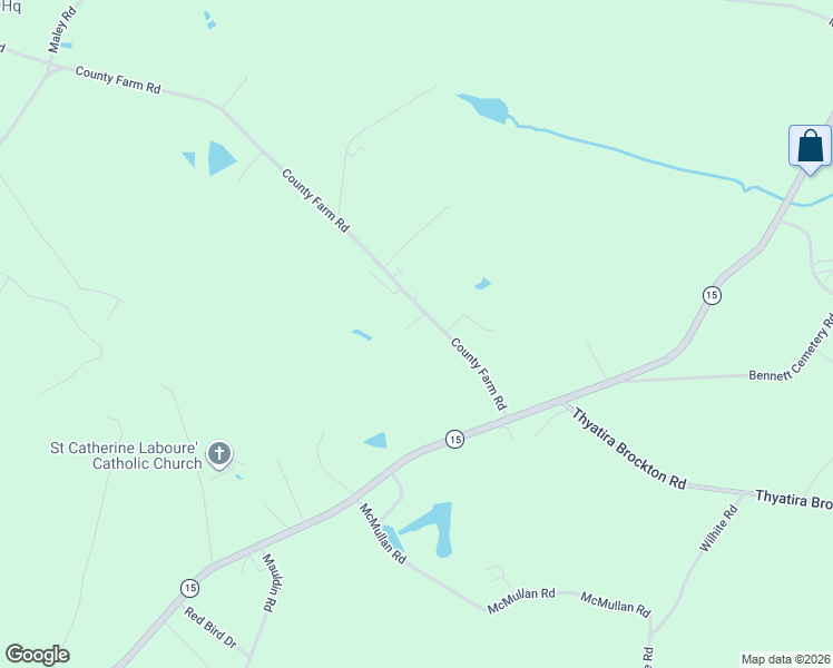 map of restaurants, bars, coffee shops, grocery stores, and more near 33 Tyler B Lane in Jefferson