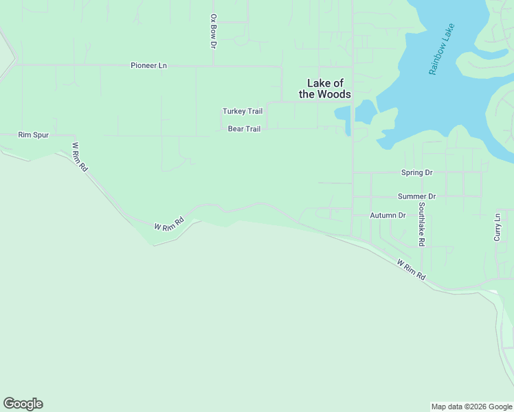 map of restaurants, bars, coffee shops, grocery stores, and more near 3350 West Rim Road in Navajo County