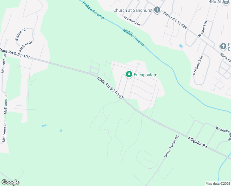 map of restaurants, bars, coffee shops, grocery stores, and more near 3068 Red Berry Circle in Effingham