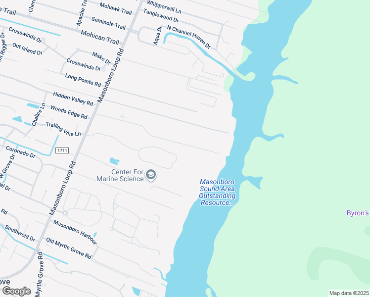 map of restaurants, bars, coffee shops, grocery stores, and more near 5616 Captains Lane in Wilmington